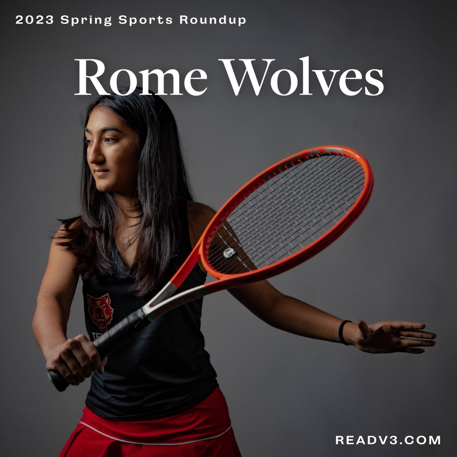 v3magazine's tweet image. 2023 Spring Sports Recap: Rome Wolves

readv3.com/2023/05/2023-s…

Wolves hunt in packs, and while this group may compete in different sports, they all strive to make Rome High Athletics a household name.

#1Rome #Romega #ReimagineRCS #ReadV3