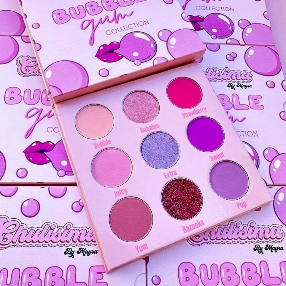 MakeupOnMyRadar's tweet photo. 🚨NEW MAKEUP RELEASE 🚨
@shopchulisima 

Bubble Gum Collection

👉🏽9 pan palette

👉🏽2 shimmers 

👉🏽1 press glitter 

Available Now

Price $22.99 https://t.co/NLbSolRsHJ
