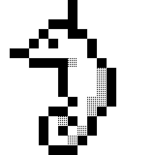 sheeprrr's tweet photo. タツノオトシゴ　#pixelTweet https://t.co/gUzU6ynWGR