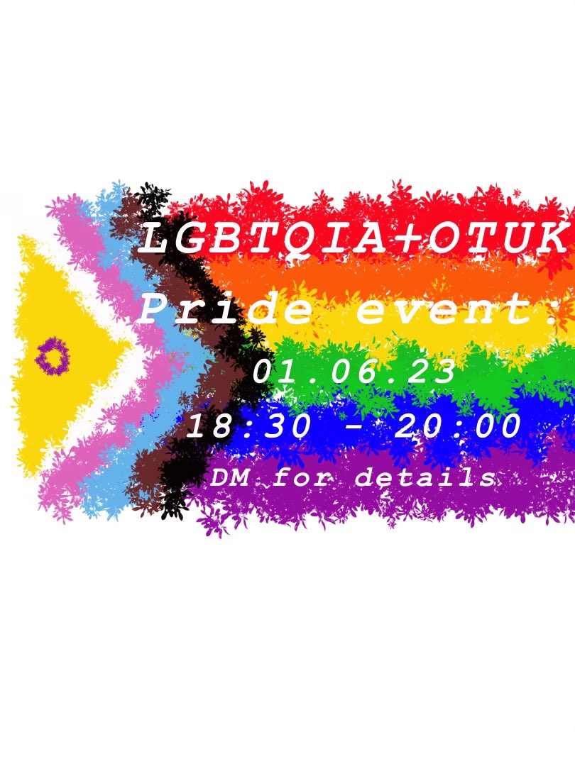 Our #Pride event is happening this Thursday via Zoom! The event is open to the entire #LGBTQIA+ #OccupationalTherapy family &amp; our allies. Please, do come join us 😊 You do not need to be an <a href="/LGBTQIAOTUK/">LGBTQIA+OT UK</a> or RCOT member. Please DM us for more details 🏳️‍🌈🏳️‍⚧️