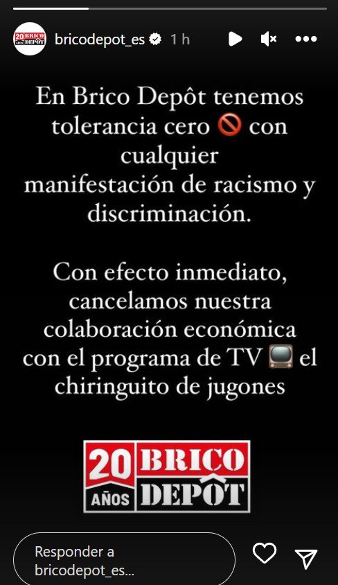 _naxotellado's tweet image. Tanto Yoigo hace unos días, como ahora Brico Depôt, han cancelado sus colaboraciones.  @BornosBodegas @Flexicar_es y @bet365_es al parecer también lo están estudiando.  

Increíble la iniciativa de #ApagonAlChiringuito . Nunca lo hubiese imaginado.