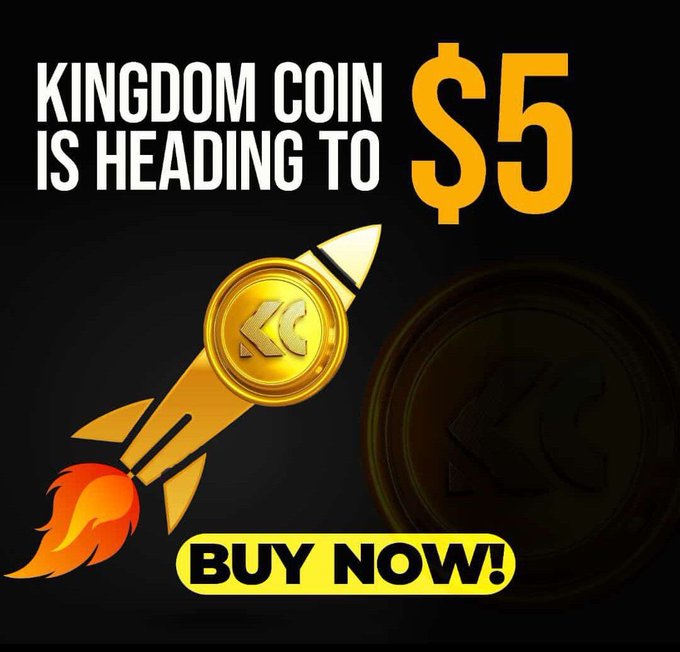 2 pic. Bullish 🚀🚀🚀 get in Early, new ATH incoming. @thekingdomcoin

Project name: The Kingdom Coin
Symbol: