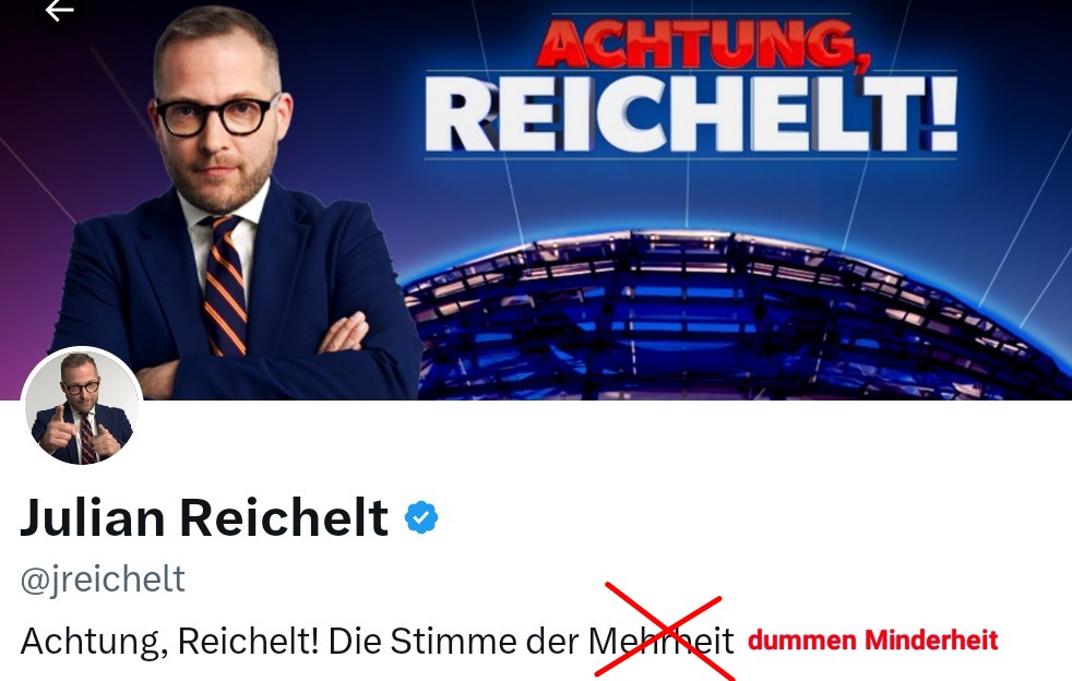 Aktualisiertes Profilbild 👇 #AchtungReichelt #Reichelt