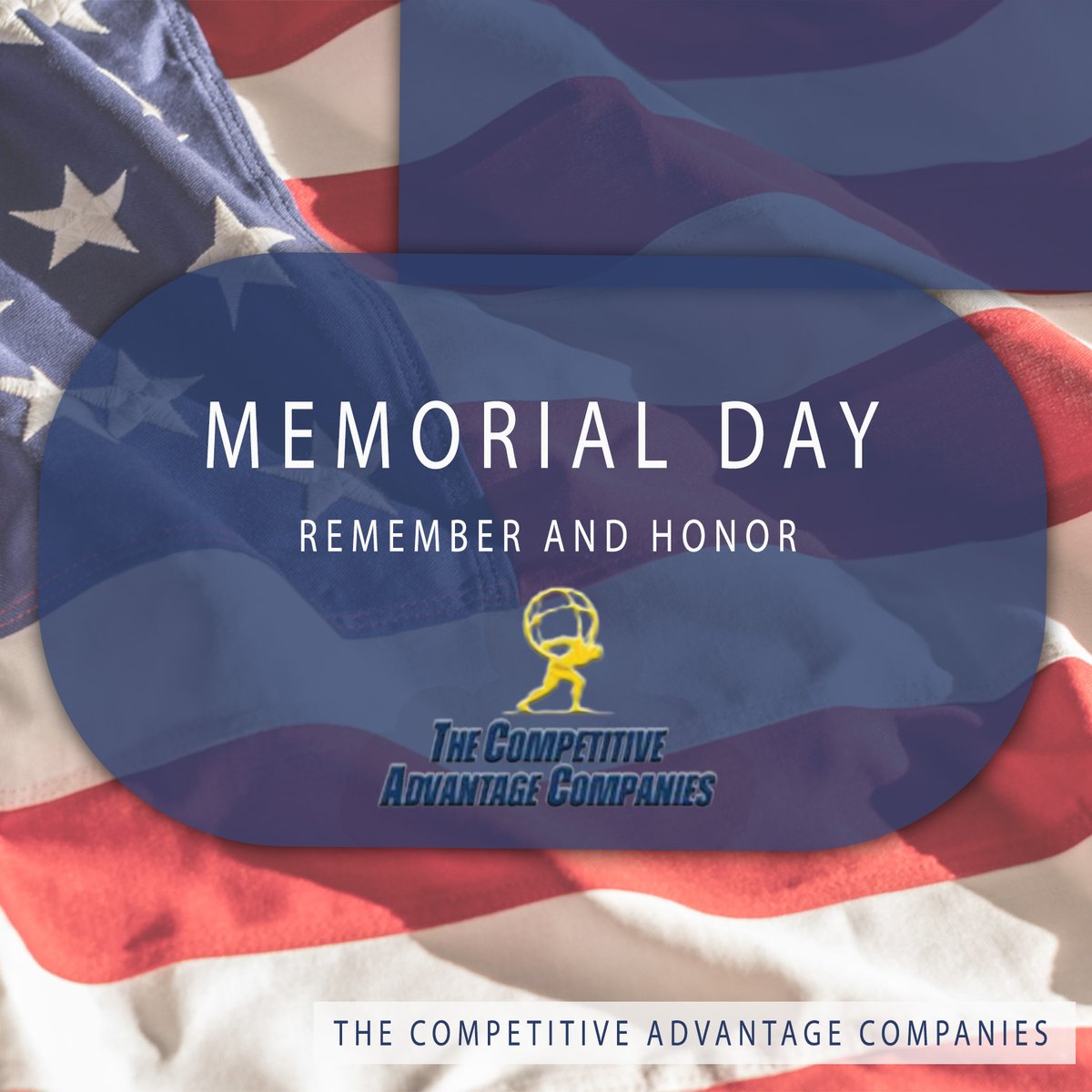 CompAdvCompnies's tweet image. Honoring and remembering our heroes.

Thank you to all who sacrifice their lives for our freedom.  #TeamCompetitaveAdvantage #NFLAlumni #NFLAA #MemorialDay #RememberAndHonor