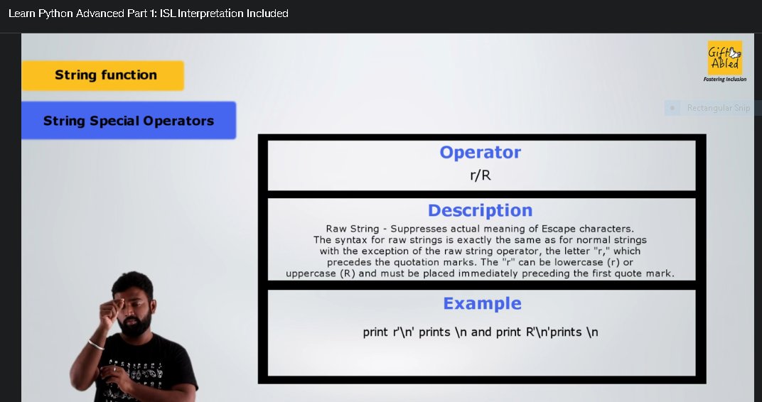 Python class with sign language!!! 😍🥰😃😃
Love it!

#python #girlprogrammer #signlanguage #lovecoding #udemy #ISL