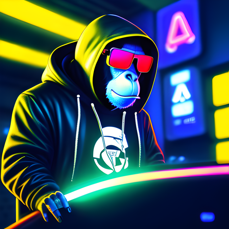 0xDegenApe's tweet photo. Our Early APES 🦍🌲 are having quite some fun inside the new Degen AI Art Discord Channel. 🎨 https://t.co/zFYjgKKRYi