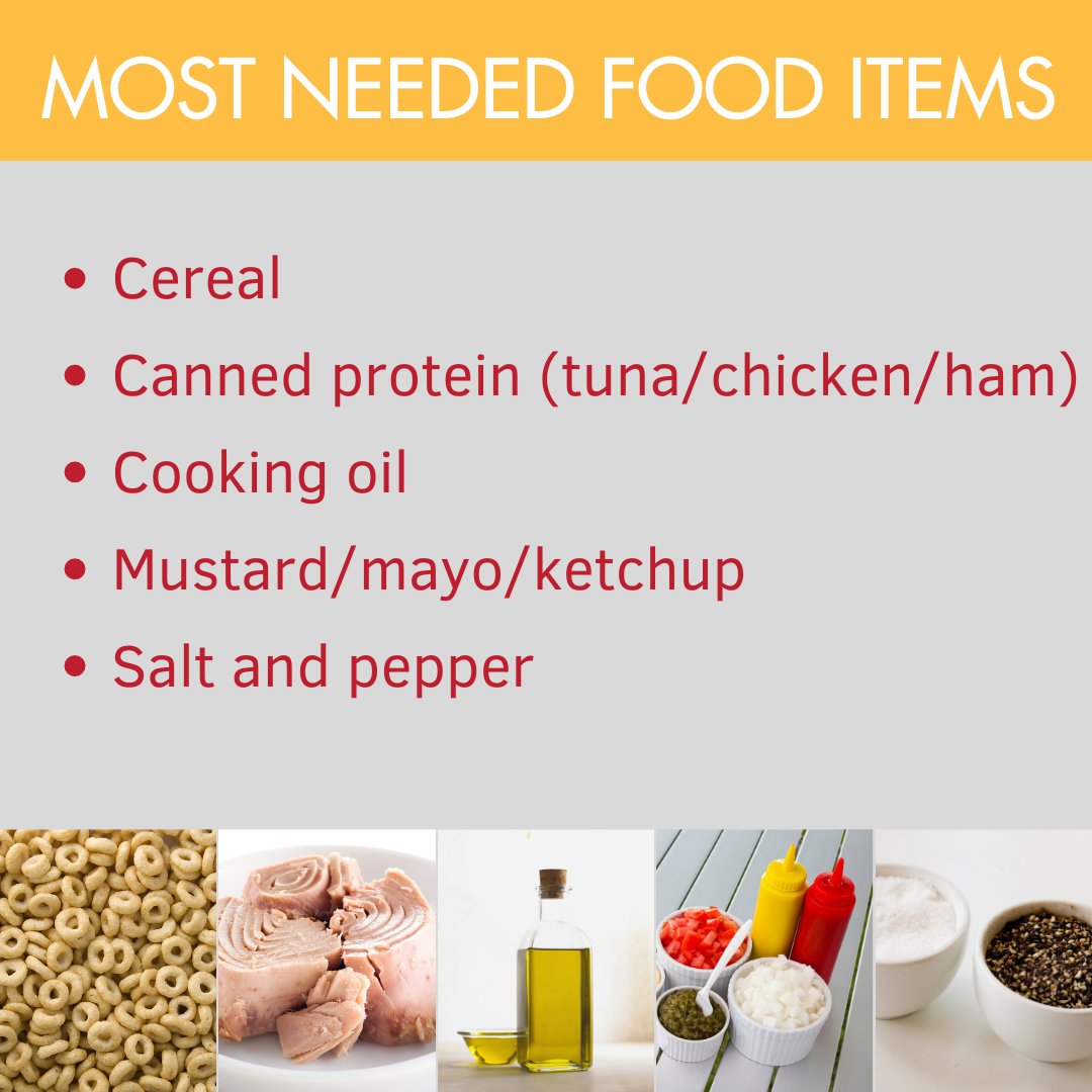 Last month we served over 1,200 families, and food donations helped us fill their grocery carts. Here are the Pantry's most-needed items this month! #CORA #ChathamNC #Fightinghungertogether #Donate #Community