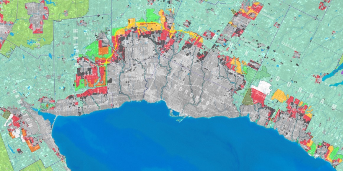 Eye-popping new analysis demolishes Ontario government's excuses for forcing  boundary expansion, removing Greenbelt, flood & wetland protections.  

In 2022, GTHA ALREADY had 350 km2 of unbuilt 'greenfield' designated for development.

Now it's 590 km2!

environmentaldefence.ca/the-big-sprawl…