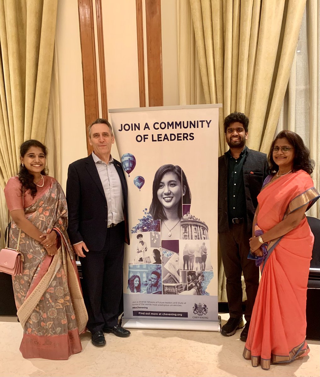 #Livingbridge #indiauk #chevening 
Amazing conversations and great interactions..!! @UKinHyderabad always provides great platforms to bridge and connect brilliant minds..!! An honour to meet @tariqahmadbt @jayesh_ranjan. @CheveningFCDO @nalrag @stephen_akc @deepthiis @Andrew007Uk