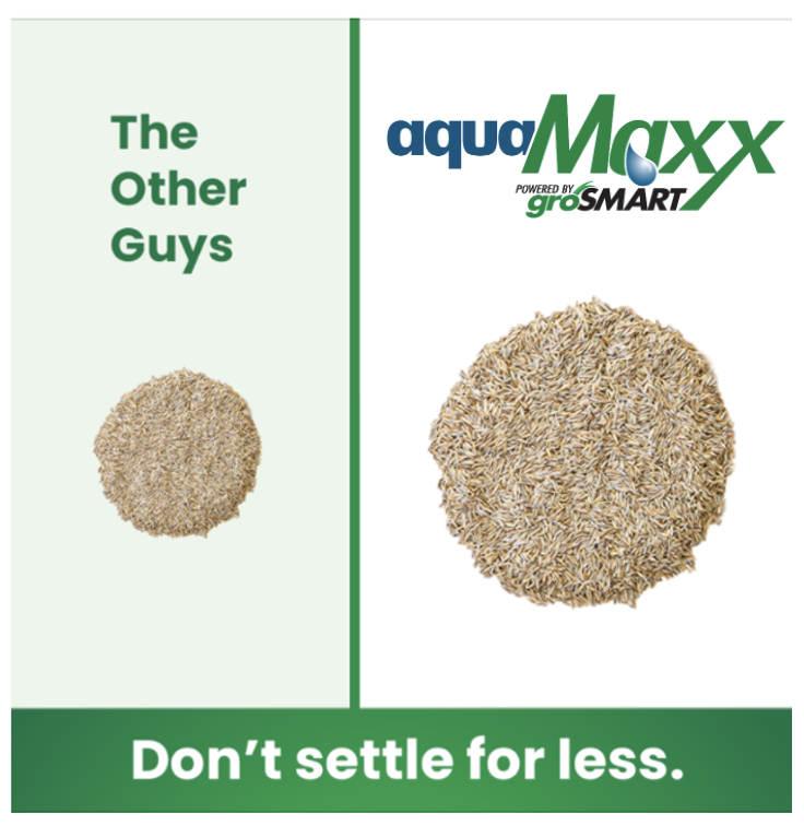 LandscapeTurf's tweet photo. What does 1 lb. of seed look like?
Coated seeds get you half the amount of seed in each bag. AquaMaxx doesn’t use filler or coatings, which means you get 100% what you pay for. #treatedVScoated #treatedseed #lessequalsmore #savemoney #truth https://t.co/KNyBInRUbT