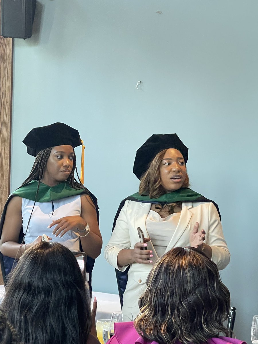 Graduated the same highschool together, the same college together and the same medical school together. Now we’re headed off to residency in the same state. Thank you for doing this with me🥺 <a href="/roshaye_md/">Roshaye Graham, MD</a>