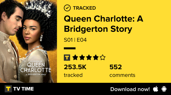 donnasherdan's tweet photo. I've just watched episode Holding the King of Queen Charlotte: A Bridgerton Story! #queencharlotteabridgertonstory  https://t.co/u9TSynHu41 #tvtime https://t.co/gbjaJD4J05