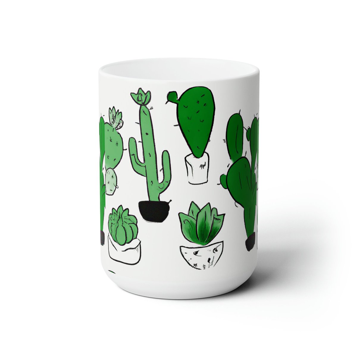 Cactus Ceramic Mug 
#mug #cactus #officemug #coffee #tea 
etsy.com/listing/147889…