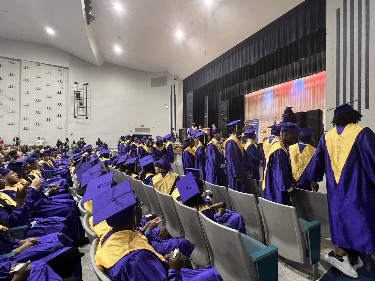 Congratulations to the <a href="/CMITAcademy/">CMIT Academy</a> Class of 2023! This public charter school in Laurel has a 100% graduation rate this year. Go Purple &amp; Gold! Do great things!