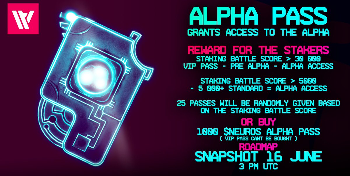 Shockwaves_AI's tweet photo. 🌟Introducing the Alpha Pass for #Shockwaves Alpha Test! 🎮
🔒 #Stake your $Neuros now and claim your Alpha Pass! 💥
Don't miss out on this opportunity to be among the first to dive into the thrilling world of Shockwaves during our Alpha Test. 🚀

#GamingCommunity #StakingBattle #NFTAI