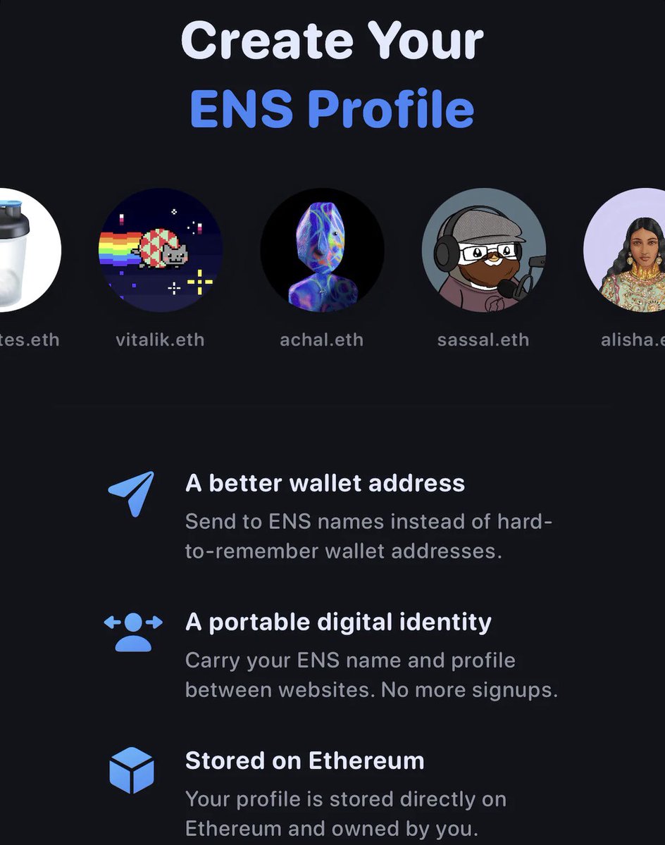 evanmoyer_eth's tweet photo. ENS is your portable Web3 profile

These records are immutable and can now be added via Layer 2s! https://t.co/74lF03LHlc