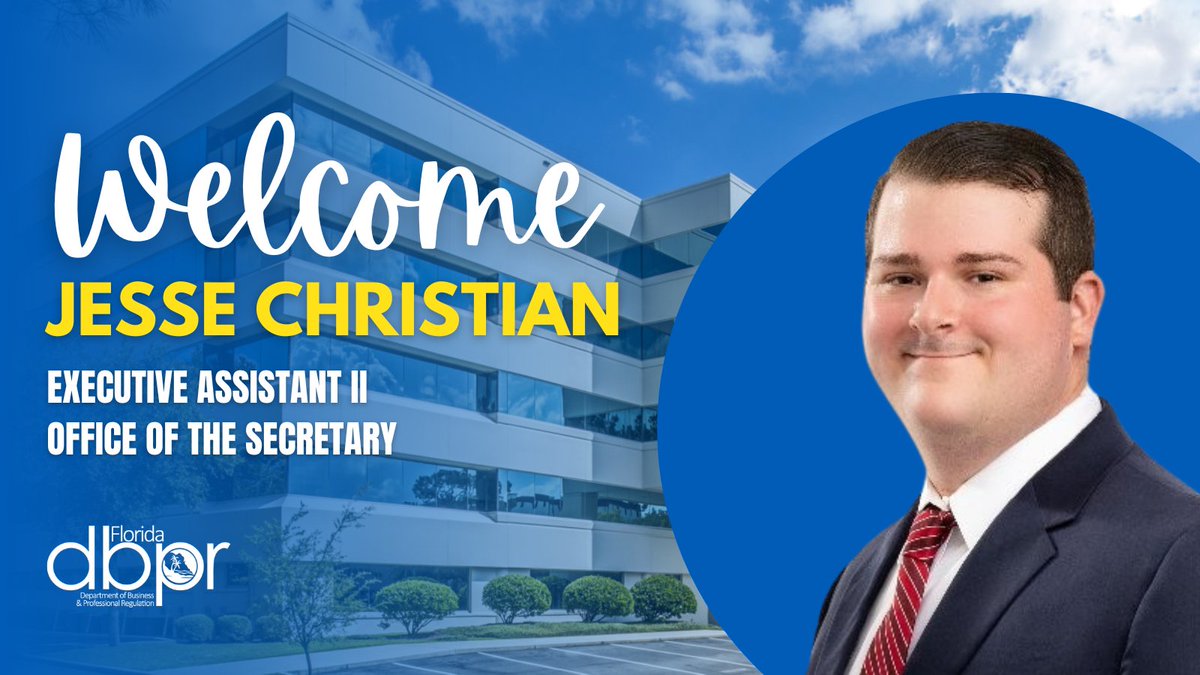 Florida DBPR on Twitter "🎉Please join DBPR as we our newest