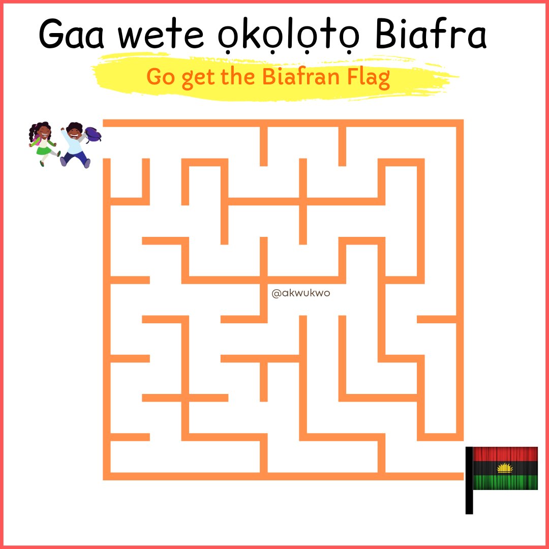 AkwukwoLLC's tweet photo. We remember all who lost their lives in the #BiafranWar. Laa nụ n'udo!

FYI https://t.co/EQ54aCXuAT kids are Igborizing with a lot of conversational topics... as well as relatable Animated #BiafraStory, Activities, and #Biafra Activity FunSheets including these 👇🏾! 🙌🏾 https://t.co/HDMERZ06V5
