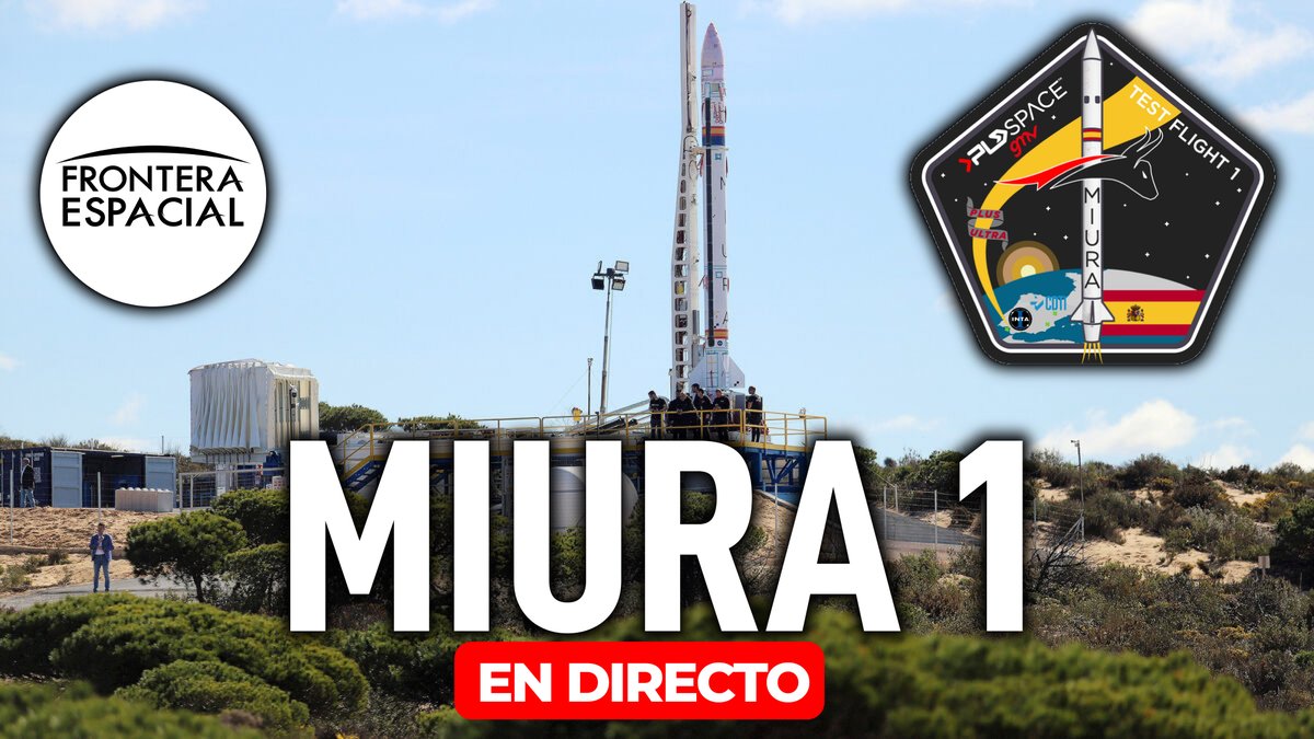 FronteraSpacial's tweet photo. 🚀 ESPAÑA VA AL ESPACIO MAÑANA 🇪🇸

A las 8:30 am hora local, la empresa española @PLD_Space lanzará desde Huelva la misión MIURA 1 SN1 Test Flight.

🚨🎥 ¡ESTAREMOS EN DIRECTO! Comentando este histórico evento en español
👇 Link en el siguiente tweet https://t.co/7xO4xuL9Xh