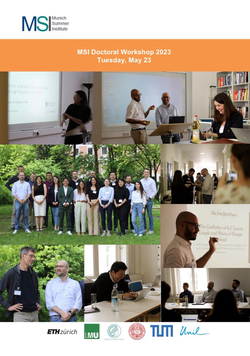 Daniel Souza (@danielf_desouza) on Twitter photo Last week I presented my paper on the role played by labelled datasets in the emergence of Deep Learning at the #MunichSummerInstitute Workshop.
Amazing experience engaging with brilliant minds!
Thanks to the organizers <a href="/ThomasSchaper/">Thomas Schaper</a> <a href="/AmbreNicolle/">Ambre Nicolle</a> <a href="/latifi_gresa/">Dr. Gresa Latifi</a> <a href="/datanecon/">David T. Angenendt</a> Last week I presented my paper on the role played by labelled datasets in the emergence of Deep Learning at the #MunichSummerInstitute Workshop.
Amazing experience engaging with brilliant minds!
Thanks to the organizers <a href="/ThomasSchaper/">Thomas Schaper</a> <a href="/AmbreNicolle/">Ambre Nicolle</a> <a href="/latifi_gresa/">Dr. Gresa Latifi</a> <a href="/datanecon/">David T. Angenendt</a>