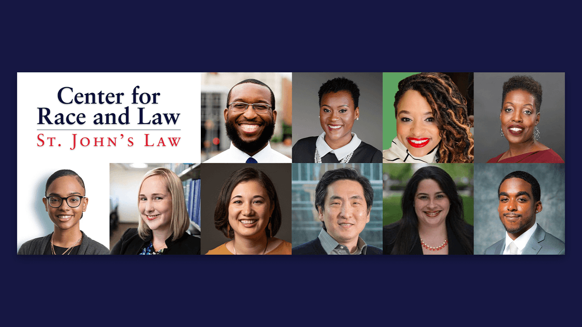 Happy to share the recording from our first symposium on Racialized Notions of Professionalism and the Law: scholarship.law.stjohns.edu/crl_symposia/m…

Thanks again to our presenters!