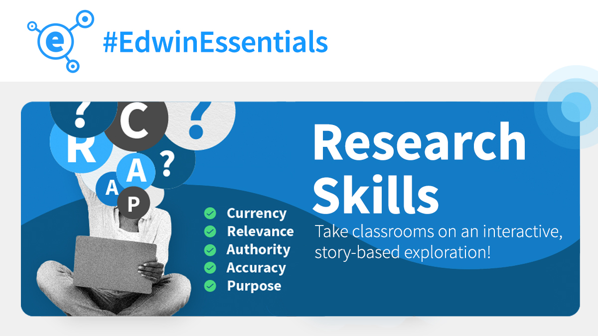 Lead the class on an exciting adventure designed to enhance learning experiences that focuses on research skills! 🗺⚙

Explore Research Skills
bit.ly/42Z8N9G