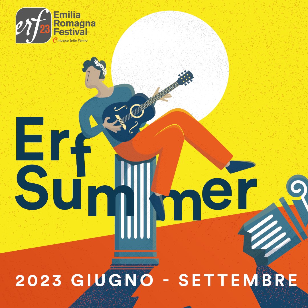 erfestival's tweet photo. ERF Summer 2023: più di 50 concerti da giugno a settembre! 
Vi aspettiamo.
Programma completo su: https://t.co/kxgB5GerUQ https://t.co/2g9xt7lhte