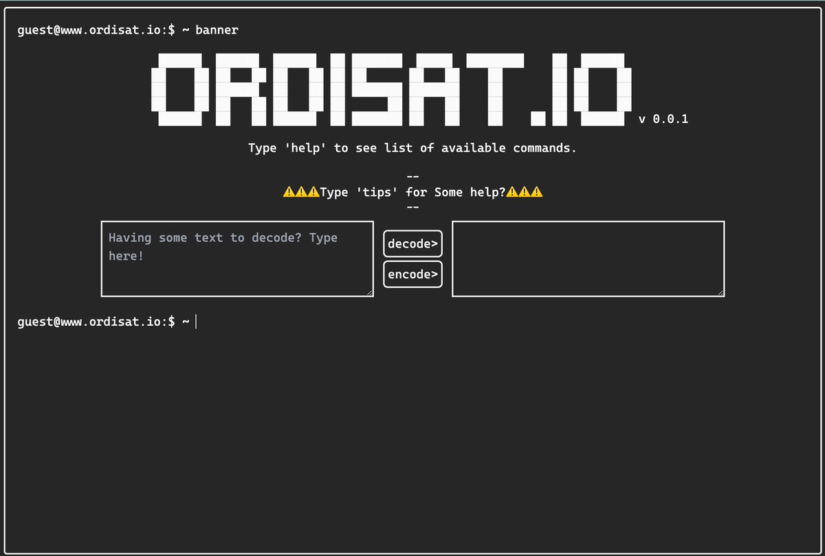 深夜震撼蛋🥚！

<a href="/OrdiSat_io/">OrdiSat 🏴🫡</a> 白名单福利全网首发活动第一轮

前阵子被这个项目方创意的运营方式洗屏了，作为一个运营人蛮喜欢这种会搞事的项目方了，有点bitgod那个感觉，细节也把控得很好，那我也用一系列比较有趣的方式来抽好了，请留意这个系列🔔

⬛ 关注<a href="/OrdiSat_io/">OrdiSat 🏴🫡</a> 和 <a href="/Ed_x0101/">Ed_x區塊日記🇭🇰</a>
⬛ like &amp; 转推