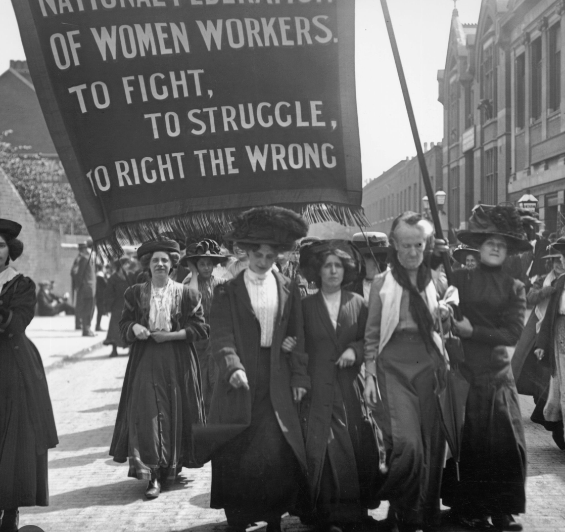 how dare they protest and ruin everyone's day!

and im sure the assholes who hate this would've also been against women blocking traffic for, you know, the right to vote

said assholes: 'but that's different!'