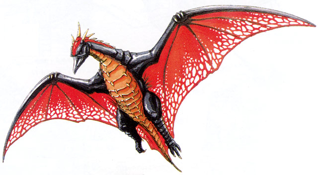 Some cool Rodan concept art from Godzilla vs. Mechagodzilla II (1993).