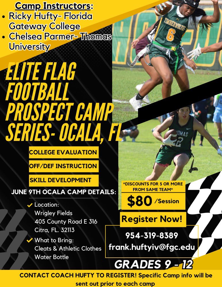 Come see us in Ocala!! We are PUMPED to get this work in!! DM for info! Or contact <a href="/FGC_FlagFB/">FGCFlagFB</a>