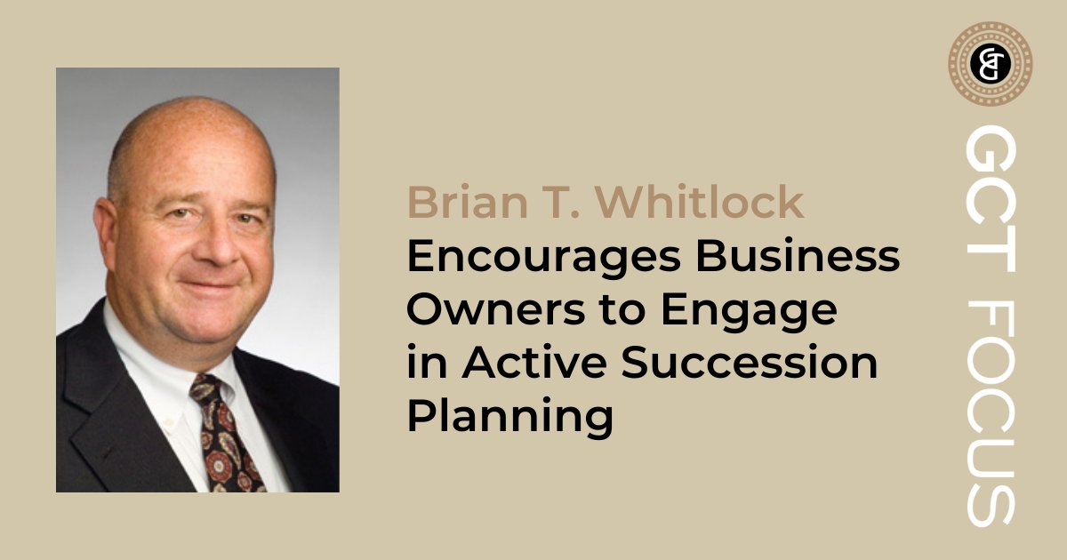 gctlaw's tweet photo. Brian T. Whitlock details best practices for estate planners working with clients who own small businesses and farms in a recent article in TAXES - The Tax Magazine from CCH Incorporated.
https://t.co/98ra7SGcPX https://t.co/C1Avsa5wlH