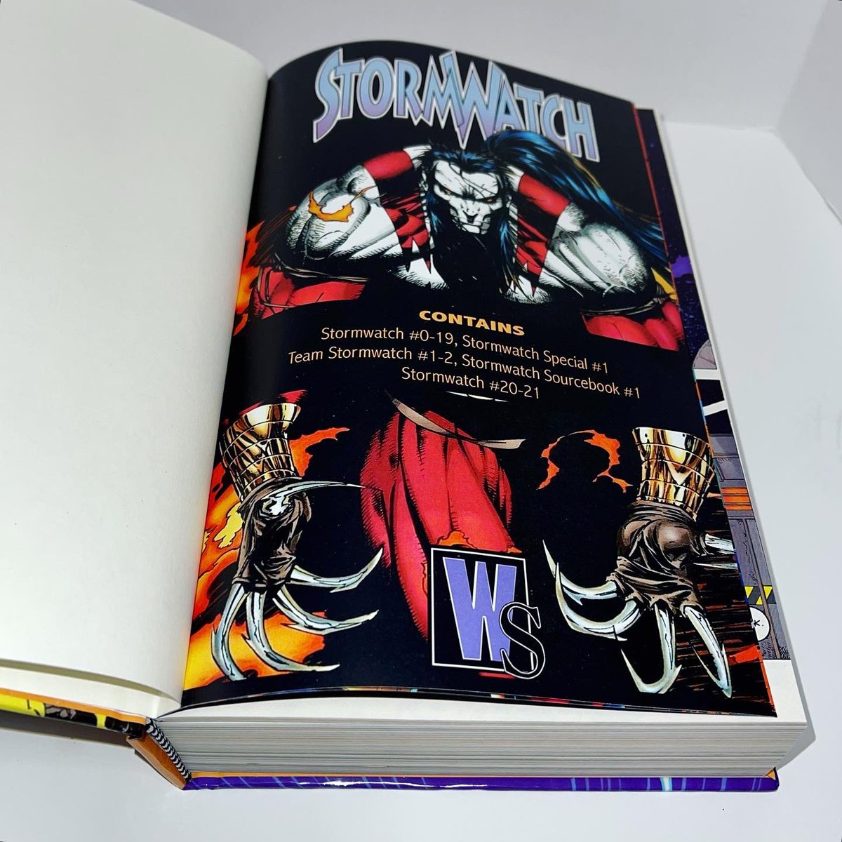 Meet Amos, a die-hard fan of Wildstorm Comics! We recently created 4 custom hardcovers for him, bringing his collection to the next level.

#ComicBinding #CustomBound #StormwatchComics #WildstormComics #ComicBookCollector  #GraphicDesign #PassionateFans