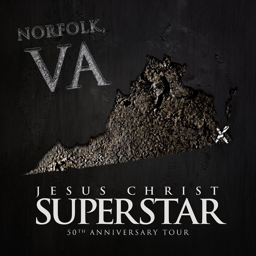 JCSTheMusical's tweet photo. Get ready to rock, Norfolk! Performances of #JCS50 start tonight through Sunday. https://t.co/wCjHnJTEkq