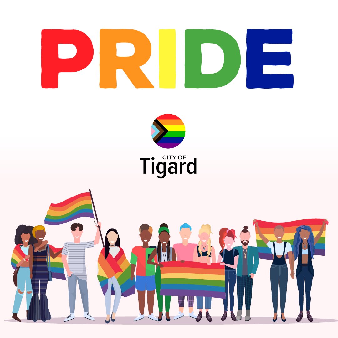 🌈 Join us this Thursday at 845 AM at the @TigardLibrary for Tigard's first-ever Pride Flag Raising Ceremony! 🏳️‍🌈
We are committed to uplifting LGBTQIA+ voices and celebrating LGBTQIA+ culture. See you on Thursday, and Happy Pride 2023!
tigard-or.gov/Home/Component…
#Tigard #Pride2023