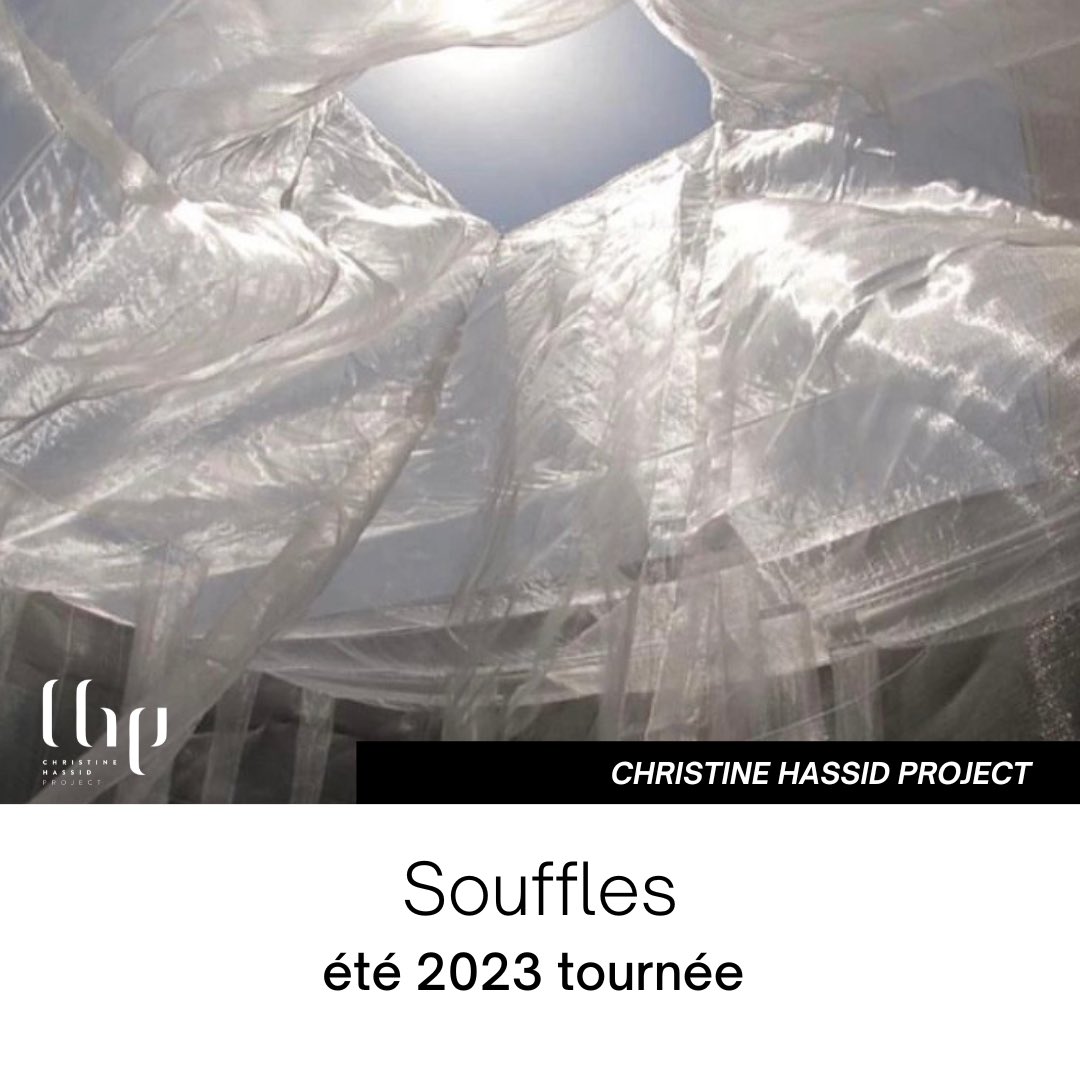 HassidC's tweet photo. ☀️ CHp2021 « Souffles »
👁️‍🗨️ Reprise de la diffusion 
🌸 Eté 2023 <-> juillet, août, septembre 
Notre projet transversal danse contemporaine/arts visuels va bientôt se réveiller de sa trêve. Nous vous transmettrons les dates de tournée début juin !
#christinehassidproject https://t.co/nxPY3tImjO