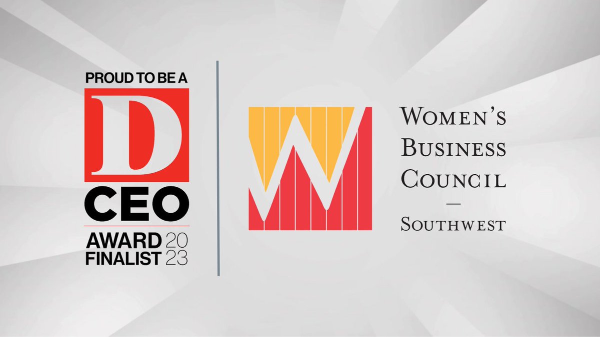 The Women's Business Council - Southwest is honored to be recognized as a finalist for the 2023 <a href="/DMagazine/">D Magazine</a> Nonprofit and Corporate Citizenship Awards held in partnership with <a href="/GiveWisely/">Communities Foundation of Texas (CFT)</a> and sponsored by <a href="/CapitalOne/">Capital One</a>. #WBCSTransform