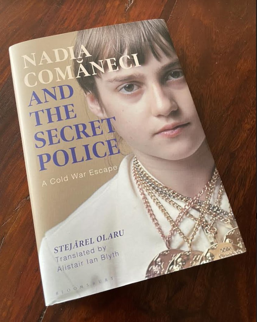 1. I've been waiting for @StejarelO's book on the legendary Romanian gymnast Nadia Comaneci to come out in English and it's finally out. So many scoops between these covers: