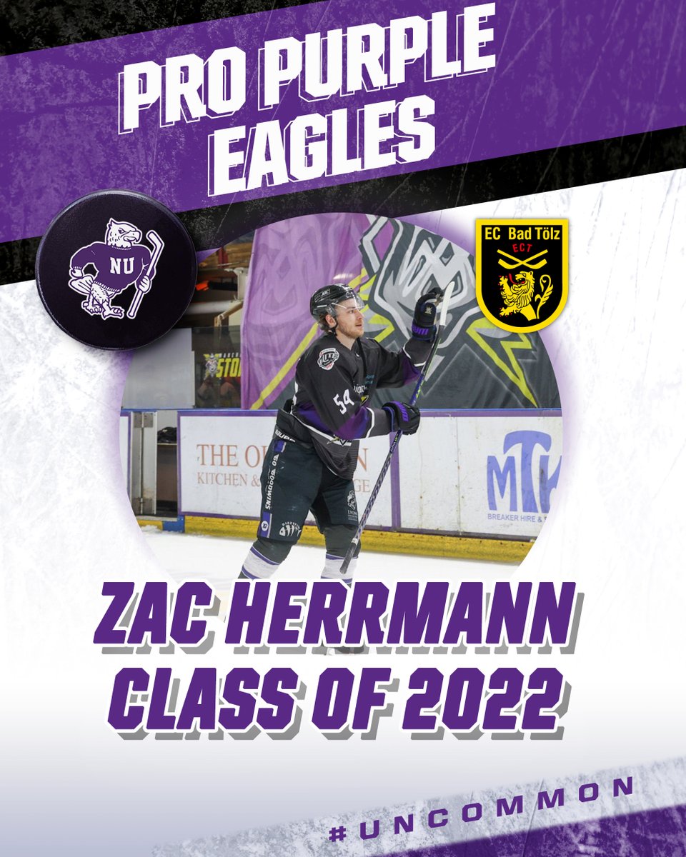 Zac Herrmann wrapped up his first full pro season with the Manchester Storm of the EIHL! In 58 games this season, the defensemen had 6 goals and 26 assists! On Sept. 16 he netted his first professional goal!

He recently signed with Tölzer Löwen for the 2023-24 season!

#Uncommon