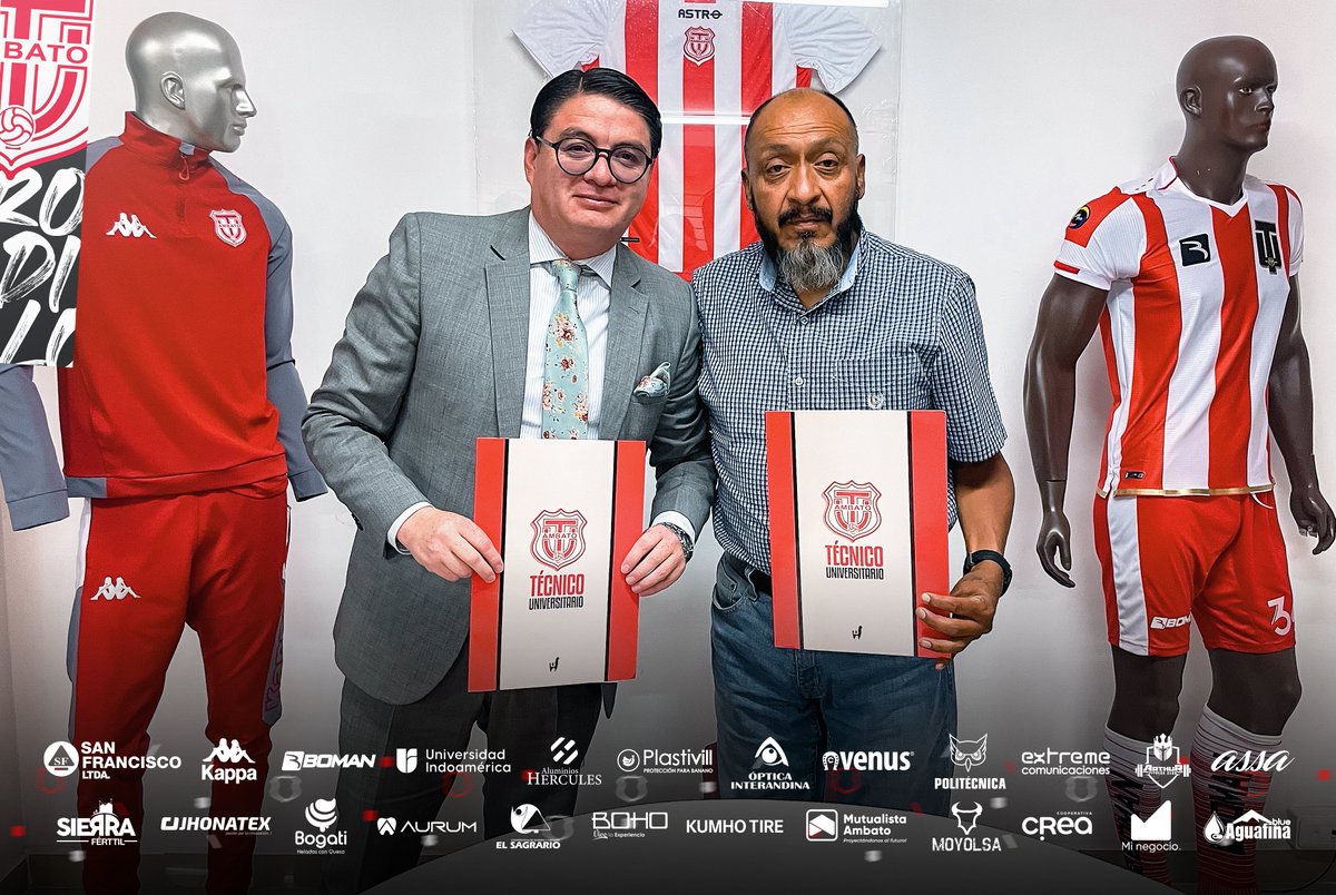 TecnicoUOficial's tweet photo. #PartnersRodillo

¡Bienvenido al Rodillo!🇦🇹⚽️🎉

#Codex se pone la #Albirroja y es nuestro nuevo partner para la temporada 2023, agradecemos su confianza en el proyecto Albirrojo. ⚽

#TécnicoPresente https://t.co/xqd6kbfXGO