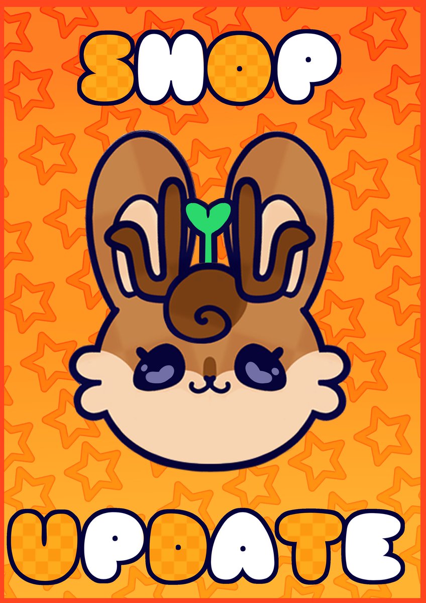 mcpippypants's tweet photo. hey guys huge shop update! due to the con being a total wash I now have alot of merch in stock that I would like to sell off to recoup!

INTRODUCING!
charms
shaker charms
reusable sticker books
buttons
stickers (opening tomorrow)

👇WHERE TO GET THEM BELOW👇

Pls RT if u can🥹 https://t.co/KJh8vS49fG