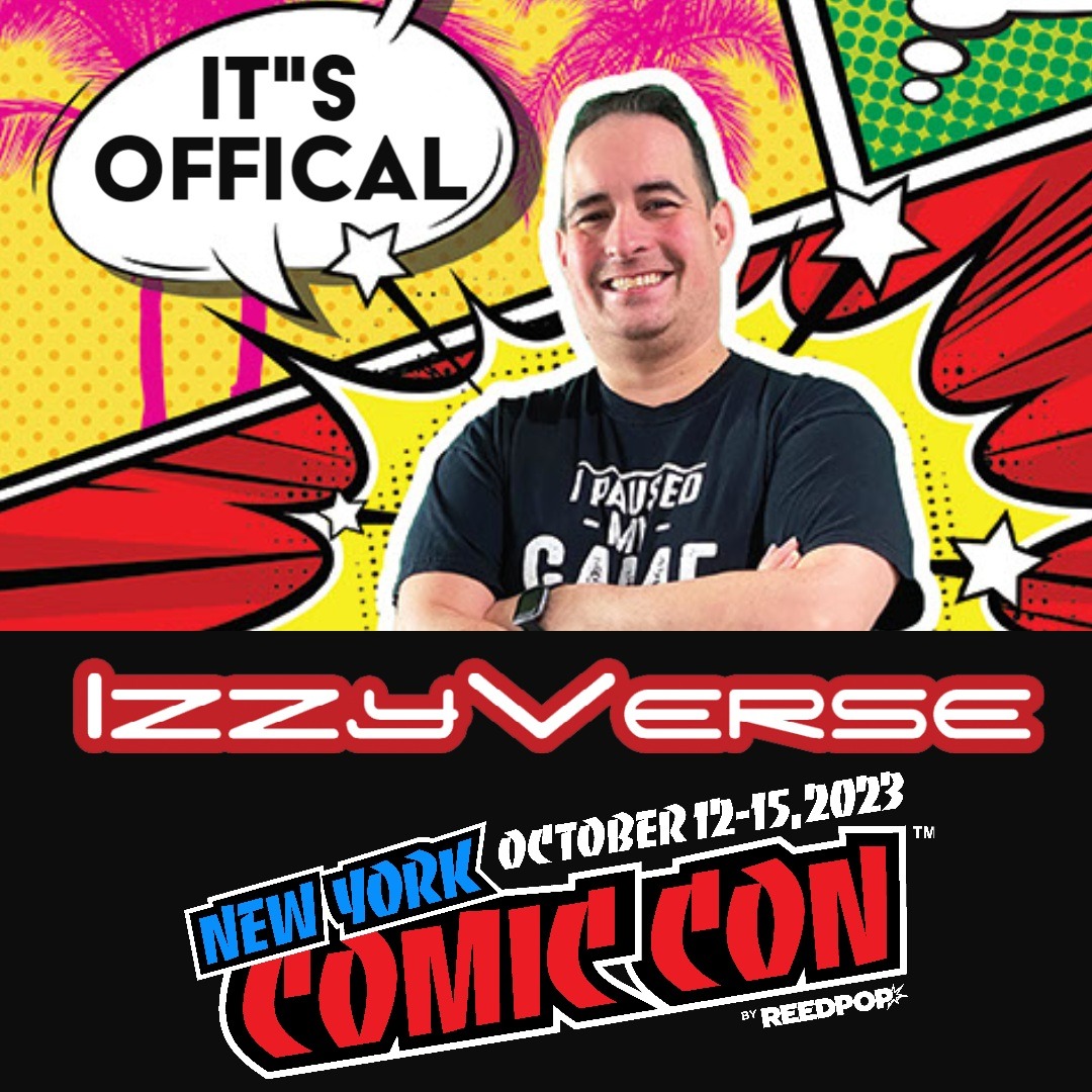 IT'S OFFICAL - 
I will be at NY ComicCon on October 12-15, 2023 
#NYCC 
#NewYorkComicCon 
#Excited 
#comicconventions
#NYC
#NewYorkCity