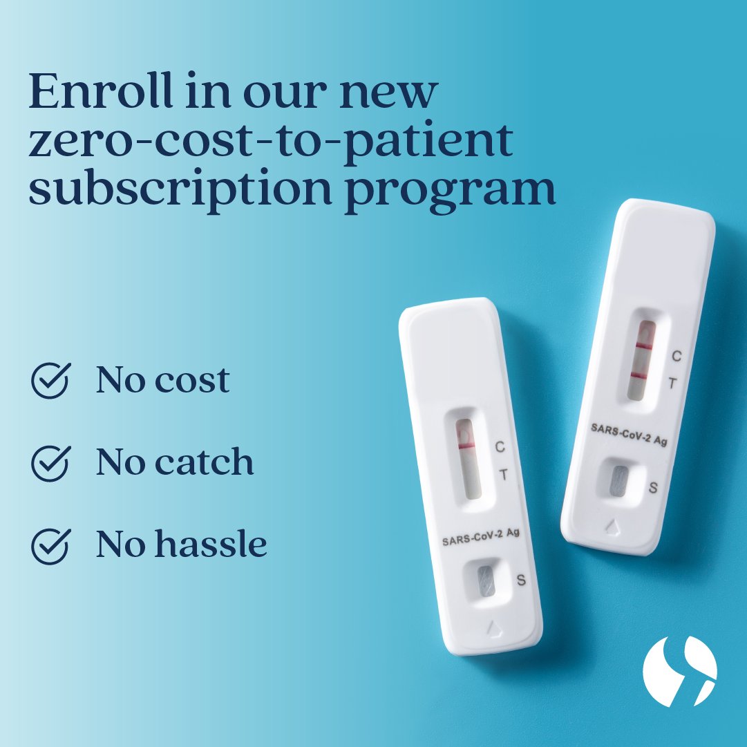 RumeHealth's tweet image. Our zero-cost-to-patient COVID-19 Subscription Program makes it easier than ever for Californians to get diagnosed and treated for Covid from home.

#RumeHealth #CovidTest #TestingForAll #COVID19