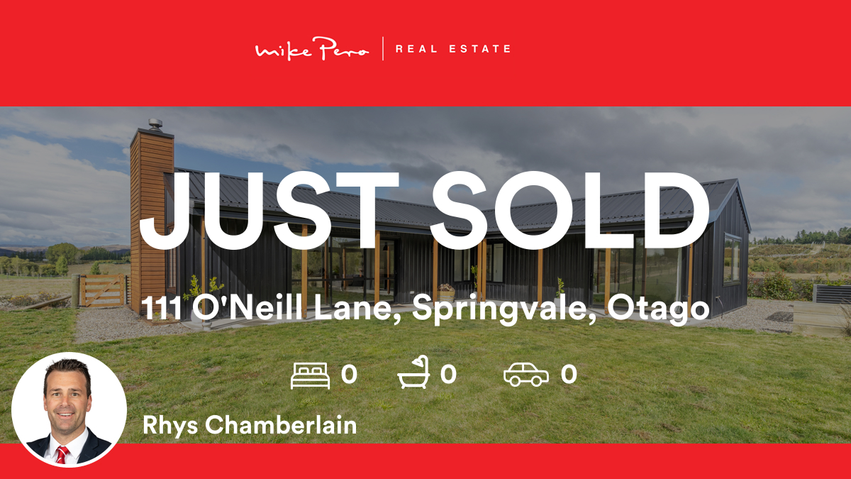 NZChambo's tweet photo. 📍 111 O\u0027Neill Lane, Springvale, Otago

My latest sale on RateMyAgent.

https://t.co/g0AQ6tBknK

...
#ratemyagent #realestate #Mike_Pero_Real_Estate_Alexandra https://t.co/GqQhhrDwLk
