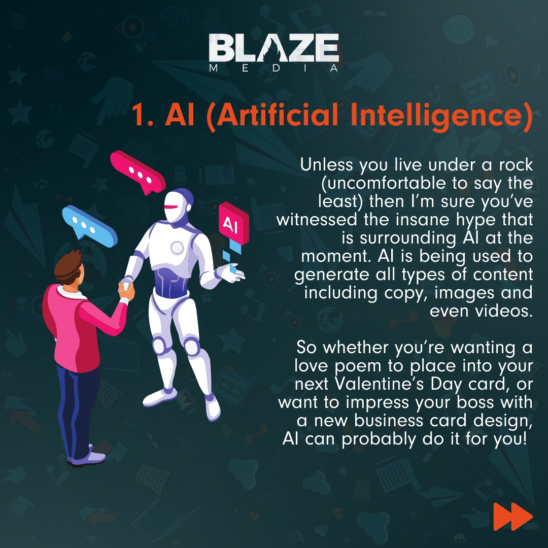 Blog Recap - Issue 29th May.⁠ ⁠

This week's blog was all about 'SEO Trends To look Out For in 2023' ⁠

Website link 👉 blazemedia.co.uk⁠ ⁠ 

#socialmedia #digitalmarketing #blazemedia #blog⁠ #seo #trends #trending #blogpost #onlinemarketing #marketingdigital