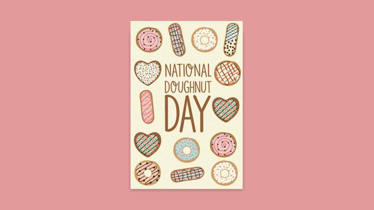 Happy #NationalDoughnutDay from CardSnacks!🍩
What kinds of doughnuts are your favorite?😋
Retweet to be entered into our weekly drawing for a 25$ Amazon Gift Card! #Giveaway
PS: Check out this card we made to celebrate!
card.cardsnacks.com/m/i/31lwuk3b1b1