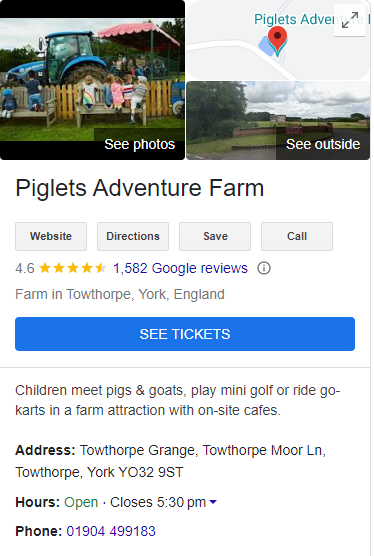Free and Brand New for Visitor Attractions

Did you know you can now add a ticket button to your Google Maps Listing? Google My Business (which is where you manage your Google Maps Listing) has now added a Buy Ticket Button functionality. It only takes a few minutes to set up.