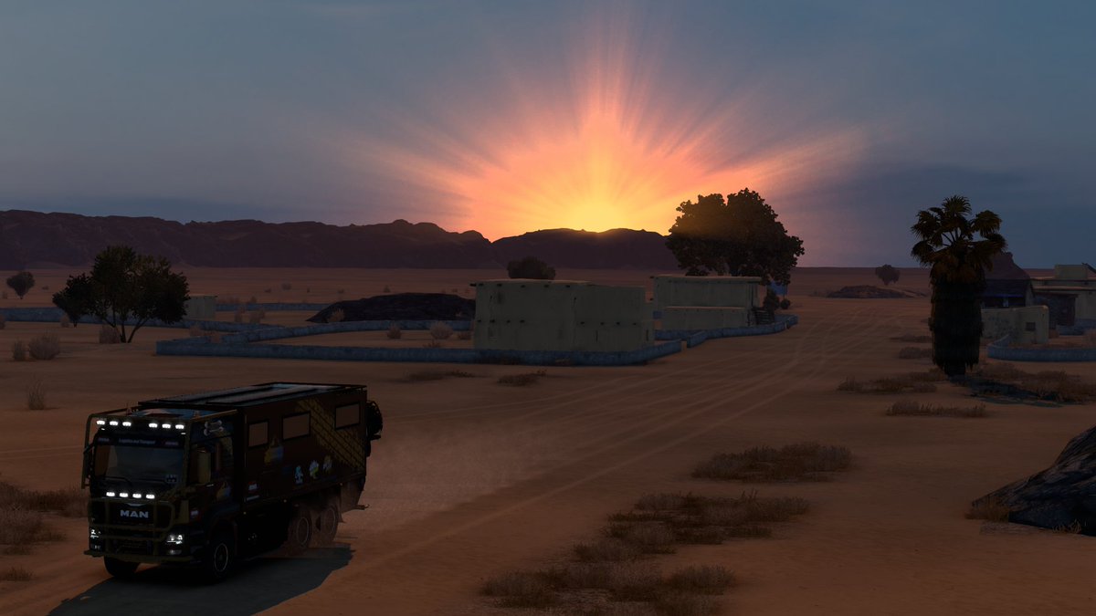 TMapsOfficial's tweet photo. Road to Africa 1.0
Al Qatrum (Libya) to Wadi Madani (Sudan) 4.800kms
#terramaps #ets2 #scs #rtaf #roadtoafrica #africa #game #Truck #atrans https://t.co/MdnowHgCZC