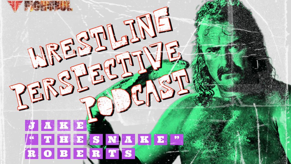 Check out this weeks podcast with <a href="/JakeSnakeDDT/">Jake “The Snake” Roberts</a> .

Don’t forget to subscribe to our YouTube , ITunes ,Spotify and anywhere else you get Podcast!

Be part of our <a href="/Fightful/">Fightful Wrestling</a> Q&amp;A by emailing WrestlingPerspective@gmail.com
<a href="/RootsRadicals01/">Lars Frederiksen</a>/ @UndisputedDPF answers them before every pod