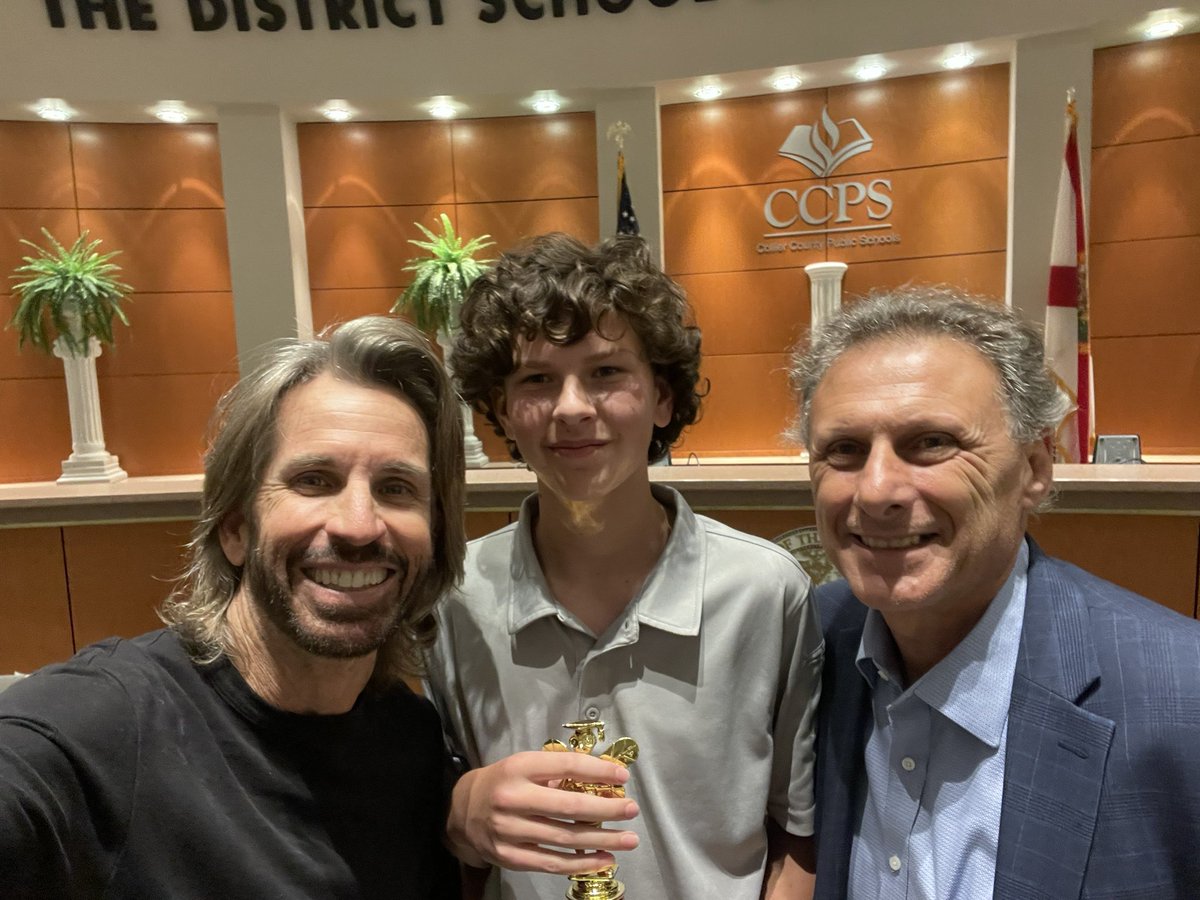 Good luck to Luke from <a href="/NNMSWildcats/">NNMS</a> who is representing <a href="/collierschools/">Collier County Public Schools</a> at the <a href="/ScrippsBee/">Scripps National Spelling Bee</a>! He won the Optimist Regional Spelling and is competing in Washington DC! Go, Luke!